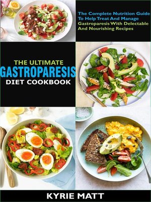 cover image of The Ultimate Gastroparesis Diet Cookbook